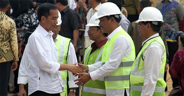 Rudi dan Masyarakat Sambut Hangat Jokowi